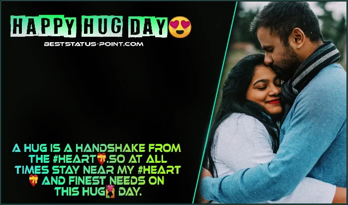 Romantic Hug Day Shayari Images