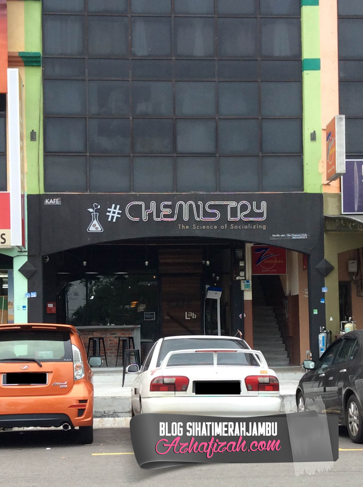 Santai di Chemistry Cafe + Lab Blog Sihatimerahjambu