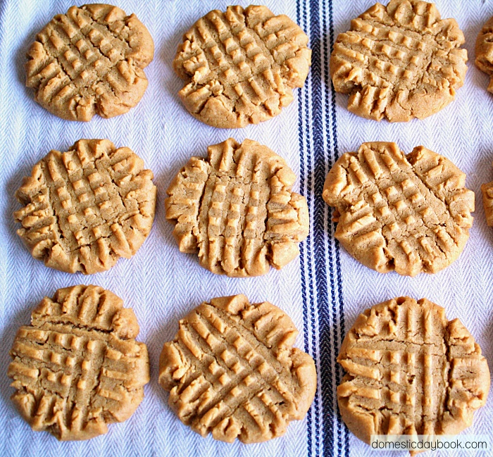 Peanut Butter CrissCross Cookies