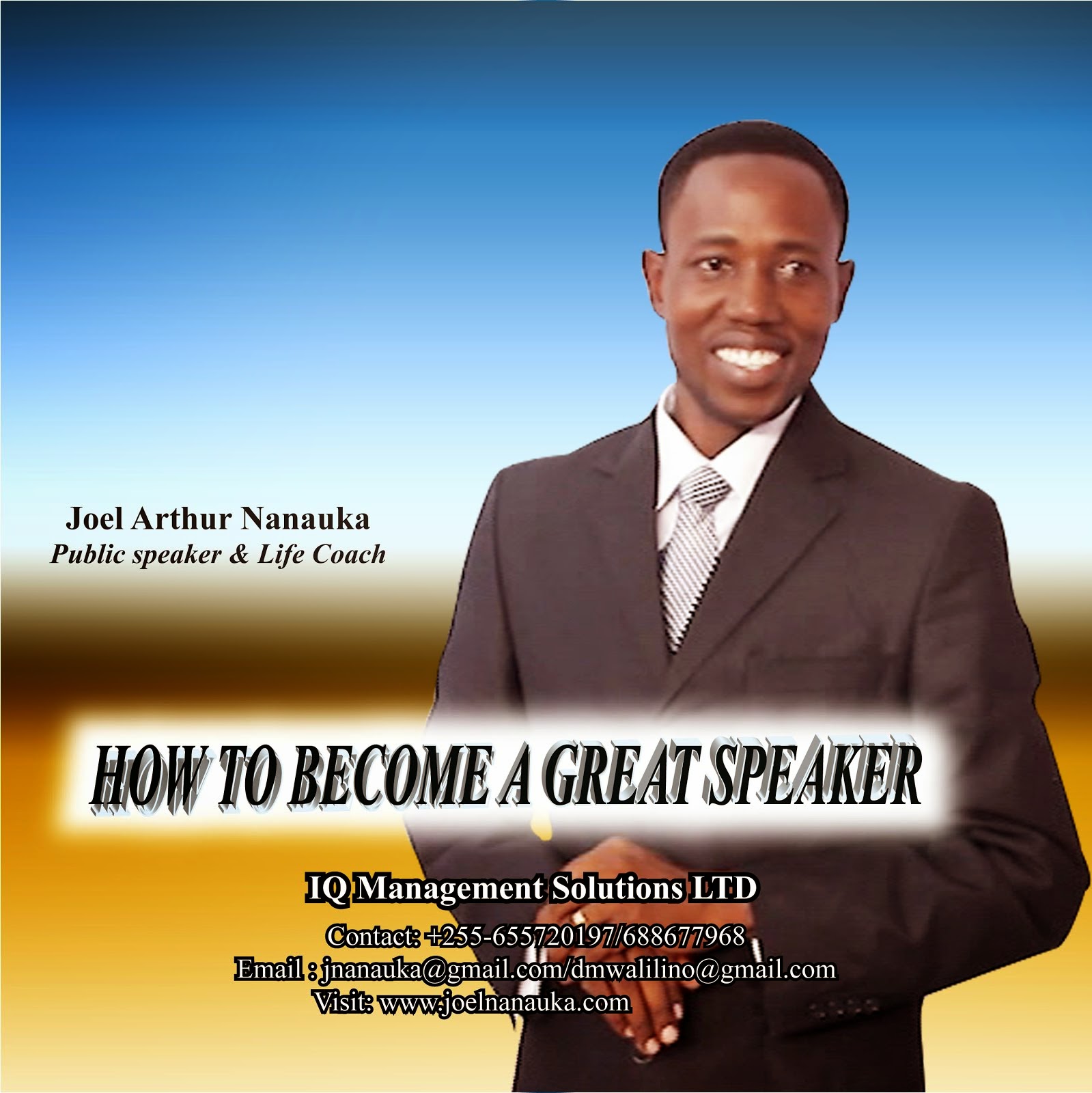 How to make a great speech - Joel Nanauka