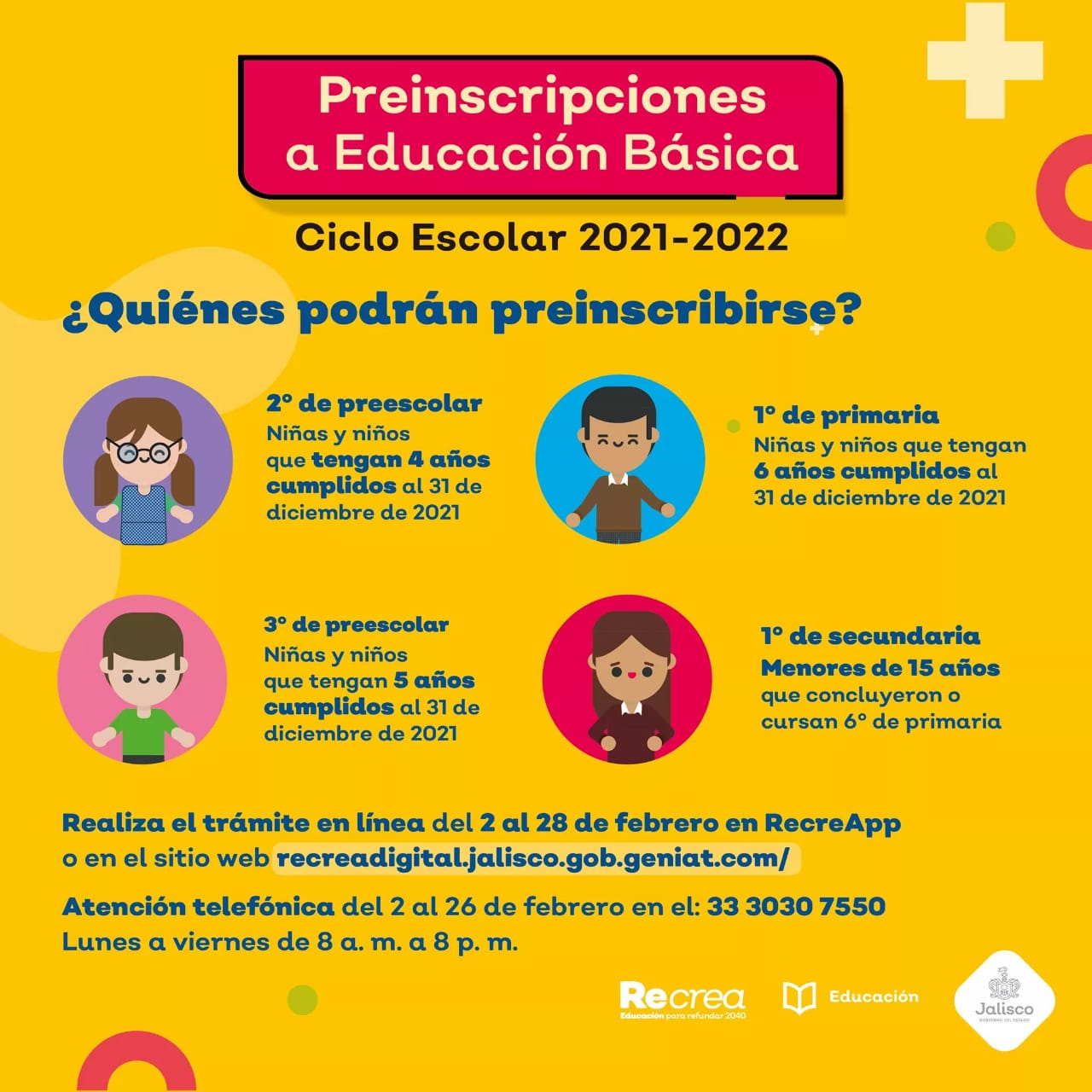SECUNDARIA GENERAL NO. 40 TURNO VESPERTINO Preinscripciones a primer