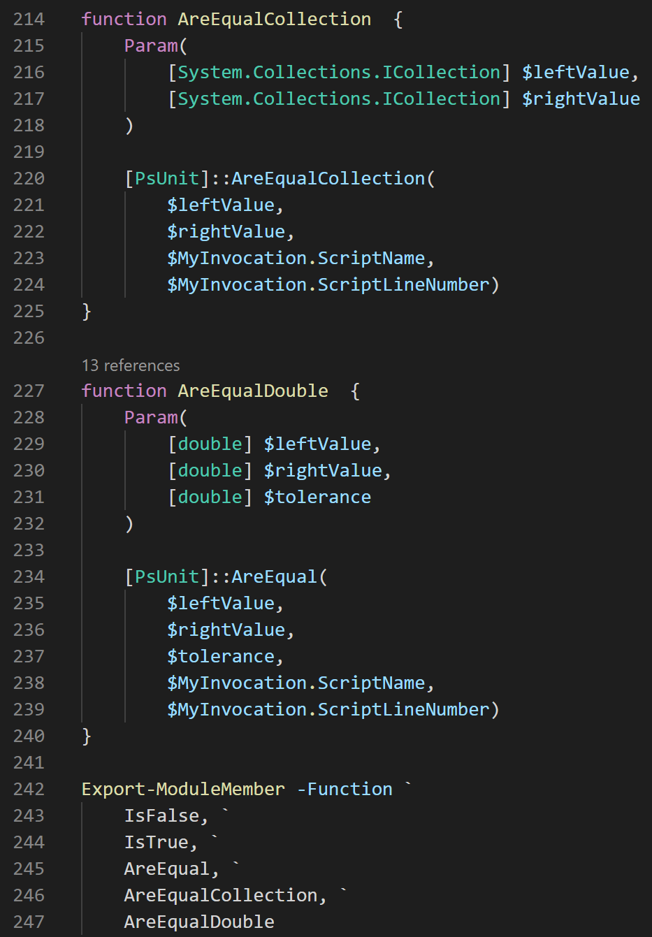 Jan David Narkiewicz (Developer) PowerShell Modules (Convert PSUnit