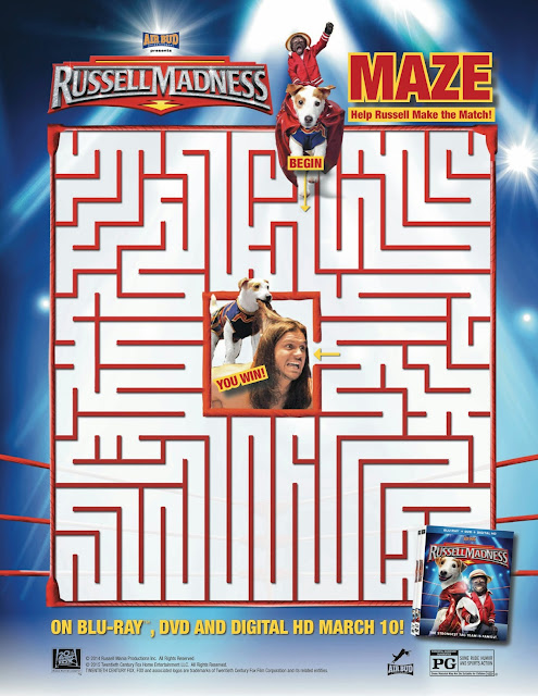 Russell Madness Maze printables