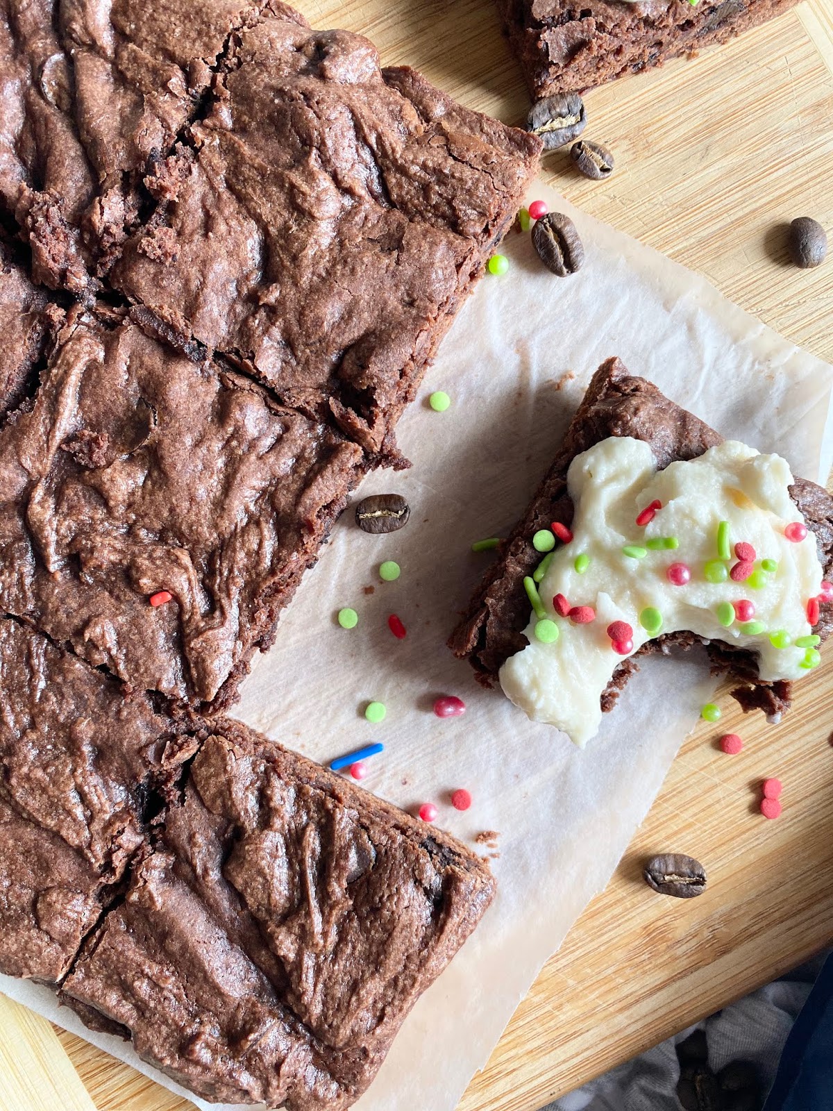 Holiday Espresso Brownies with Coffee Buttercream Ally's Sweet