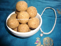 images for Sesame Ladoo Recipe / Nuvvula Unda / Til Ka Ladoo Recipe / Til Ke Laddoo