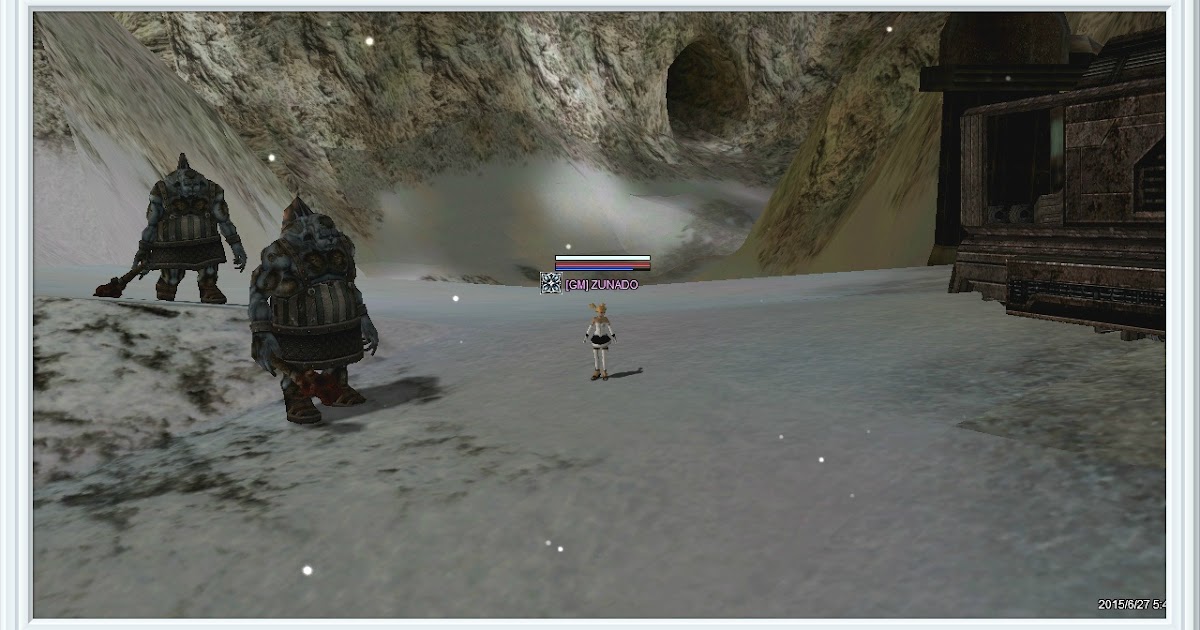 Skin Map Cragmine Area Tambang Salju Rising Force Online