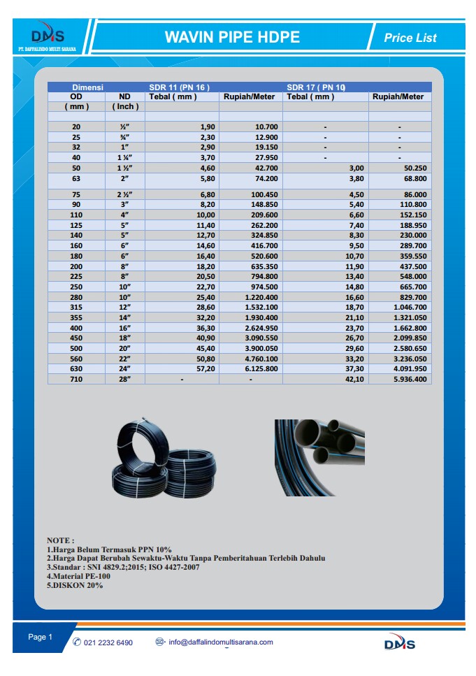 HARGA PIPA HDPE ~ MESIN LAS PIPA HDPE MURAH