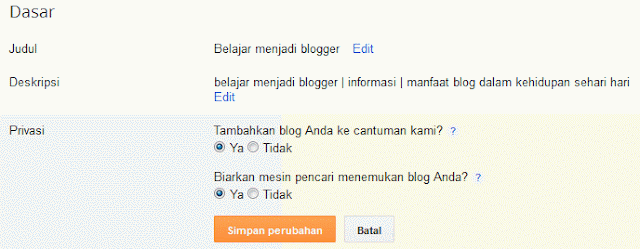 cara membuat blog dan cara menggunakan blog