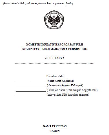 Contoh Cover Skripsi Unnes Contoh Soal Dan Materi Pelajaran 8