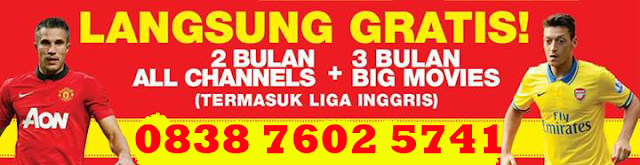 Promo Big TV Bali Desember 2013