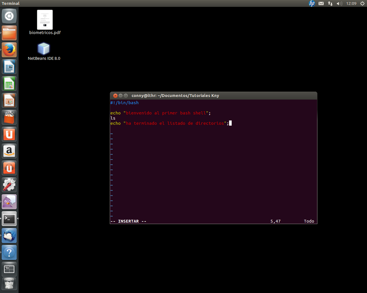Ubuntu: Creacion de un Shell Script