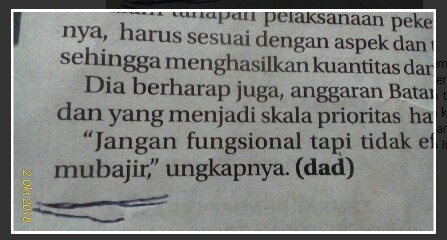 Seputar Catatan Unik Akademik Mencari Dan Menganalisis Bentuk Kata Tidak Baku Dalam Surat Kabar