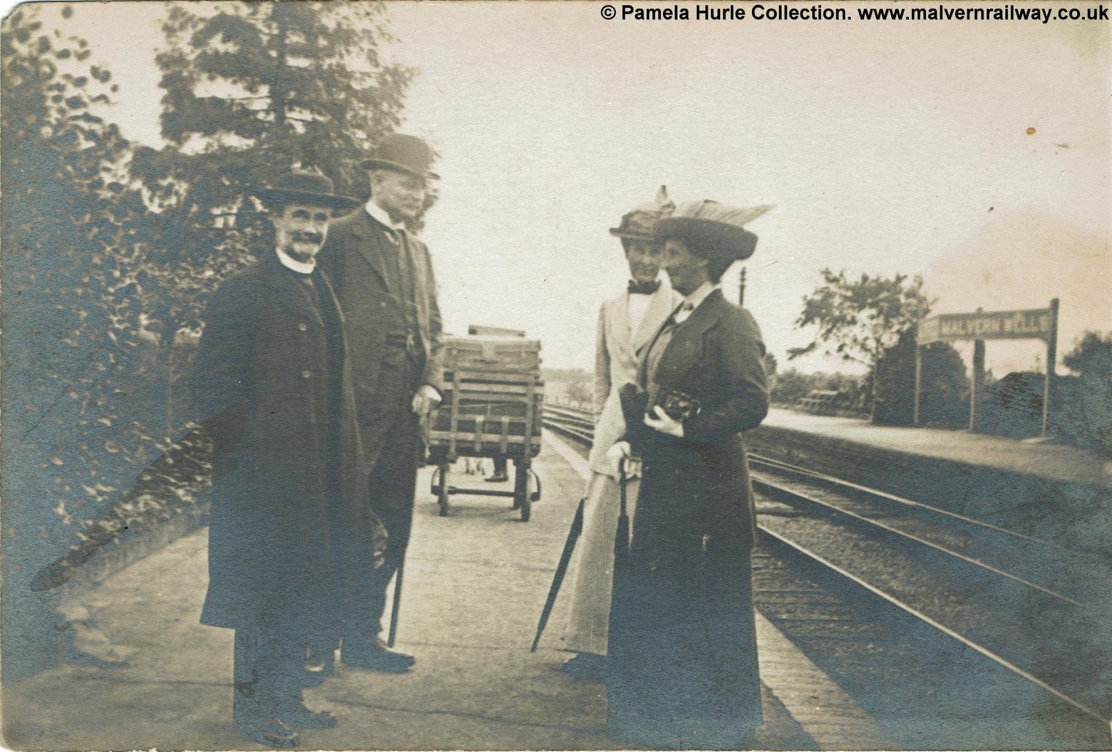 Malvern's Lost Railway Malvern Hanley Road Station