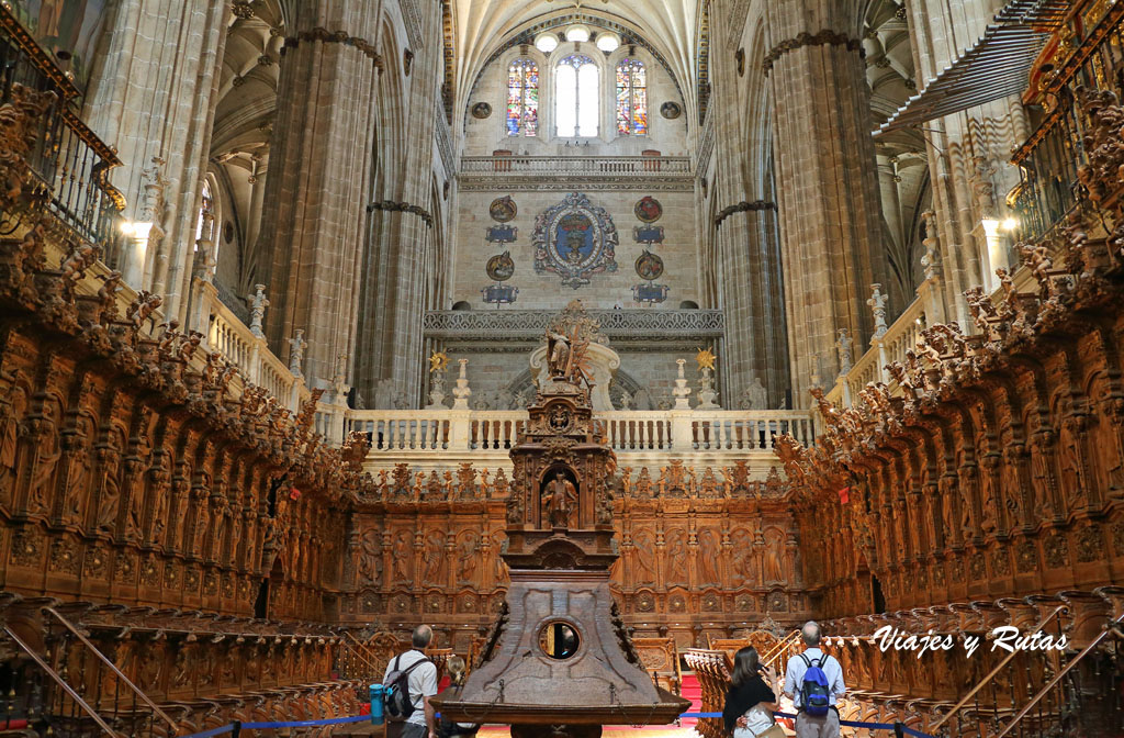 Coro de la catedral nueva de Salamanca