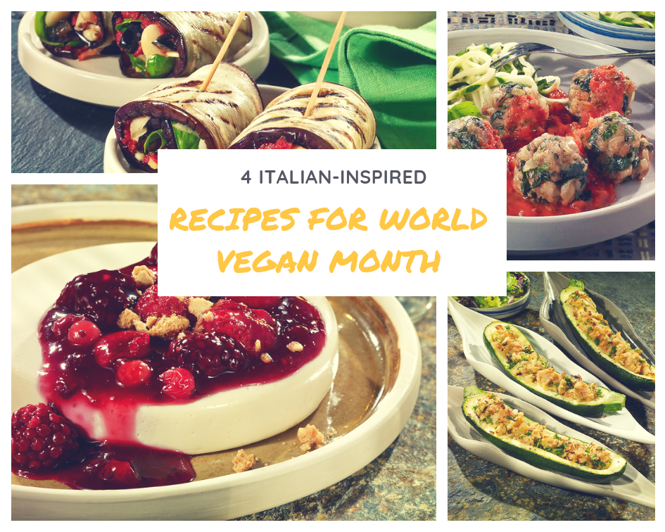 4 Italian-Inspired Recipes For World Vegan Month
