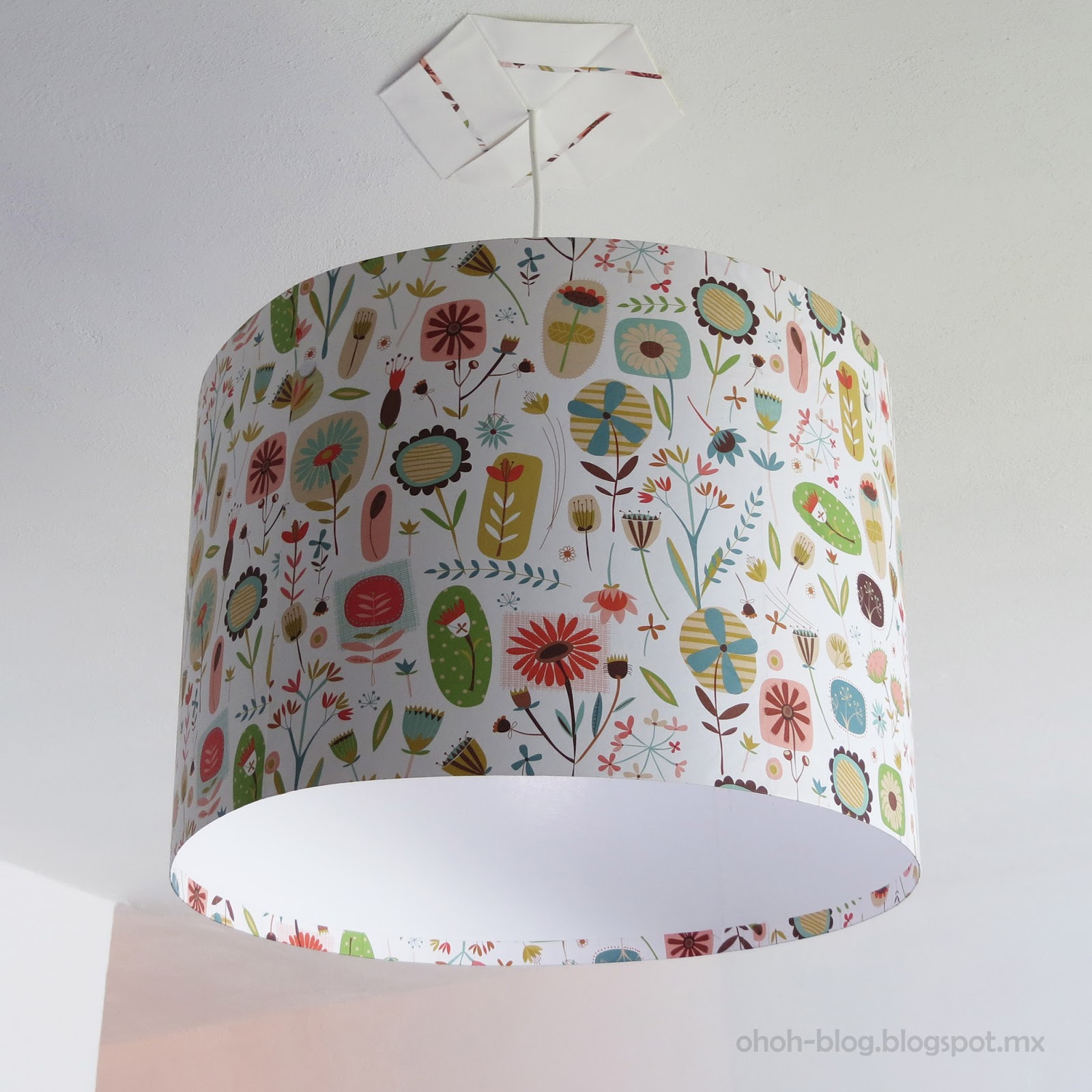 Diy Lampshade Pantalla Ohoh Deco