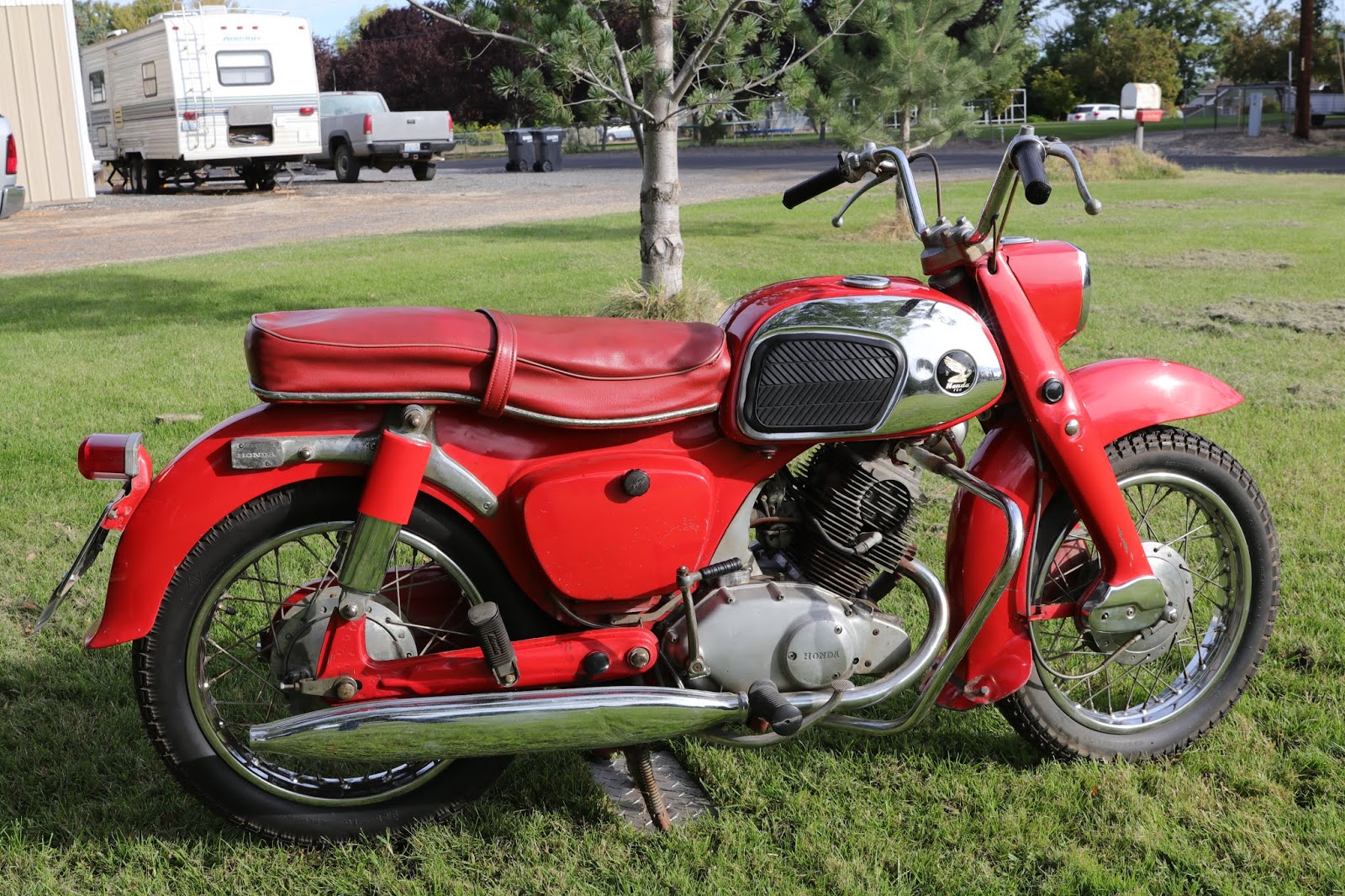 OldMotoDude: Selling my 1965 Honda Benly on eBay. It's been in my ...