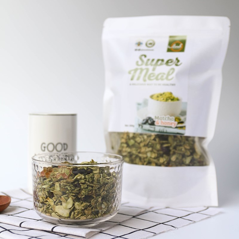 Lanhfoods Ngũ cốc Super Meal vị Matcha