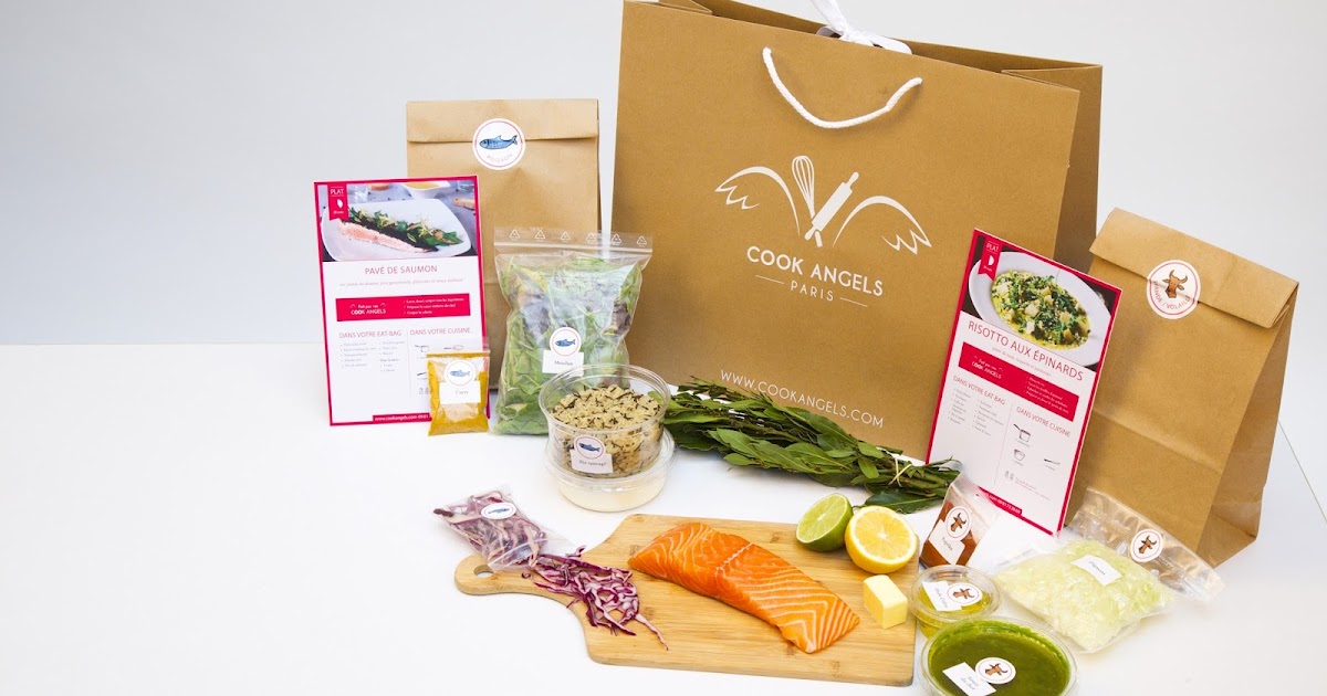 Madame Rêve Paris Cook Angels kits pour recettes "Prêt à cuisiner"