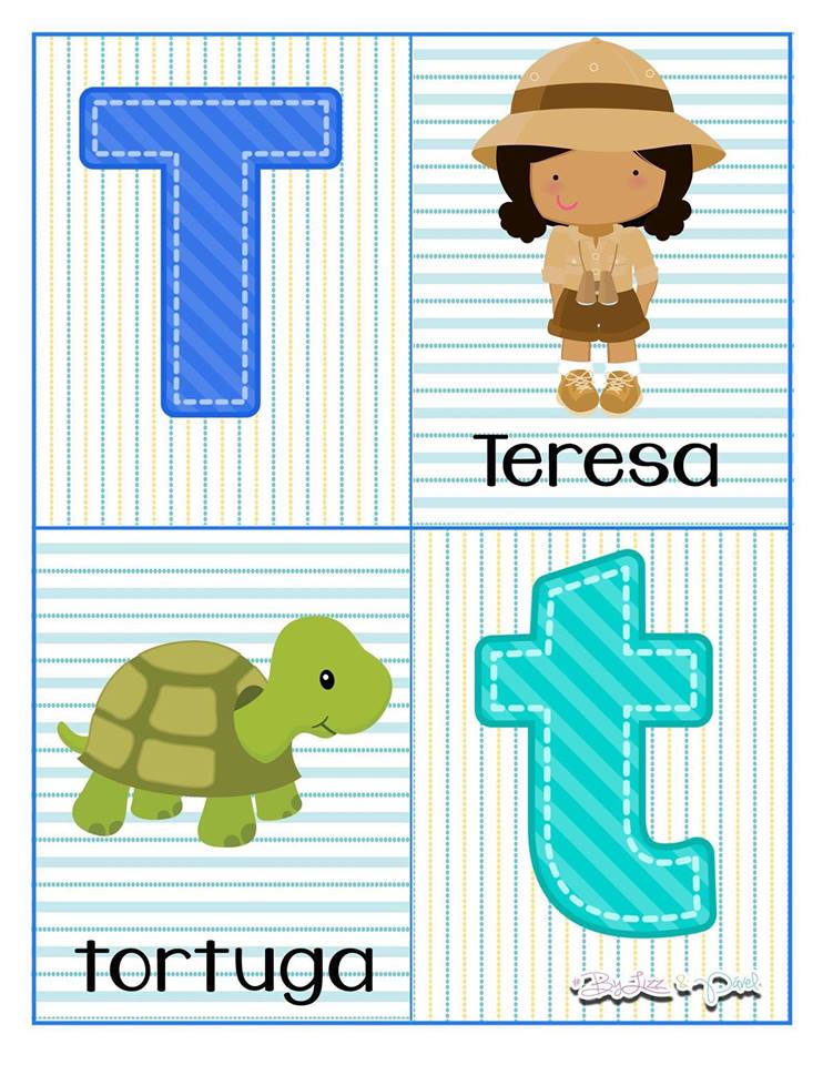 Tarjetas Abecedario Mayúsculas Y Minúsculas Materiales Educativos