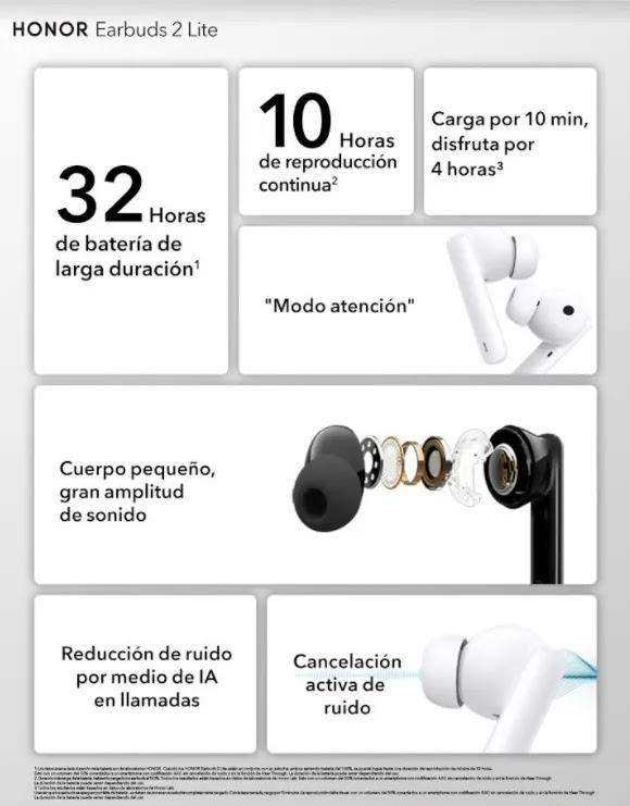 HONOR EARBUDS 2 LITE EN PERÚ HONOR EARBUDS 2 LITE EN PERÚ