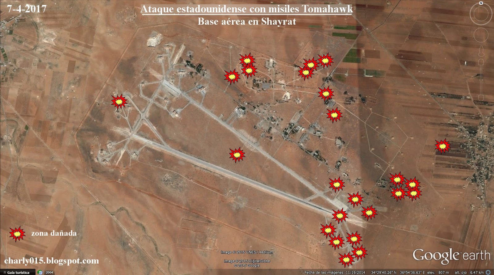 El Senado de Rusia autoriza el uso de las Fuerzas Aéreas en Siria - Página 36 Siria%2Bataque%2Bal%2Bshayrat%2Beeuu%2B2017-4-7