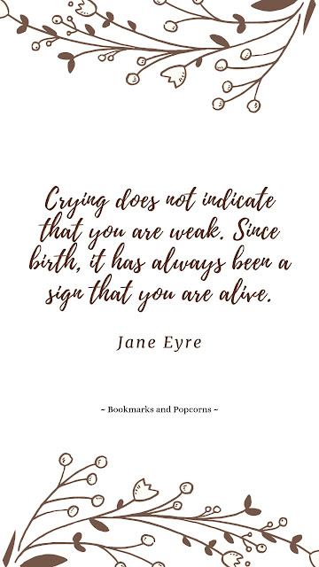 Jane Eyre - Charlotte Brontë - quotes - Bookmarks and Popcorns