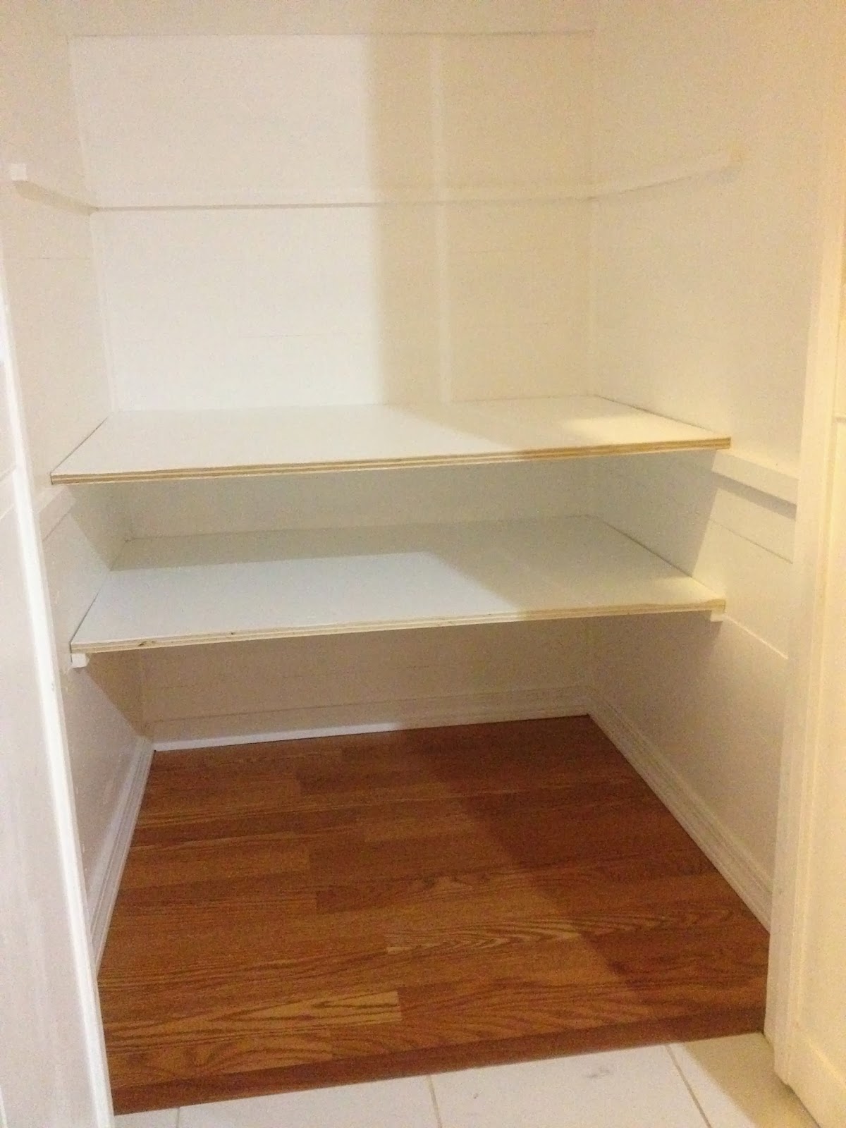 Stylish meets Organized Part 1 Under the Stairs Linen Closet