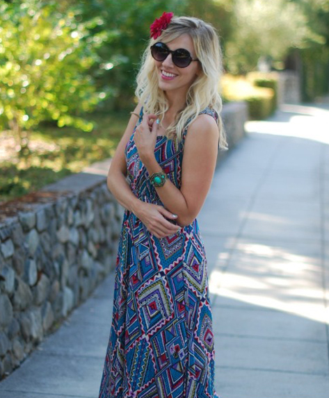 The Peak of Très Chic: Summer Maxi Style