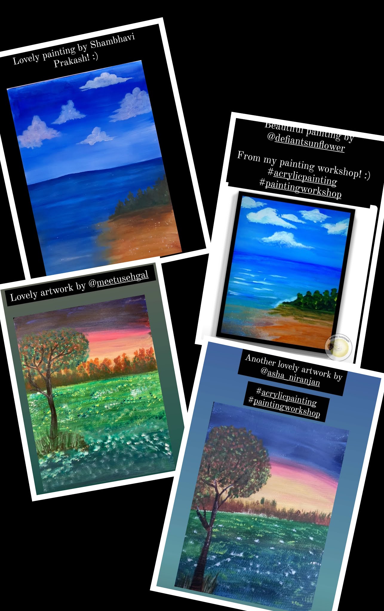 Tarang... Glimpse of My Online Painting