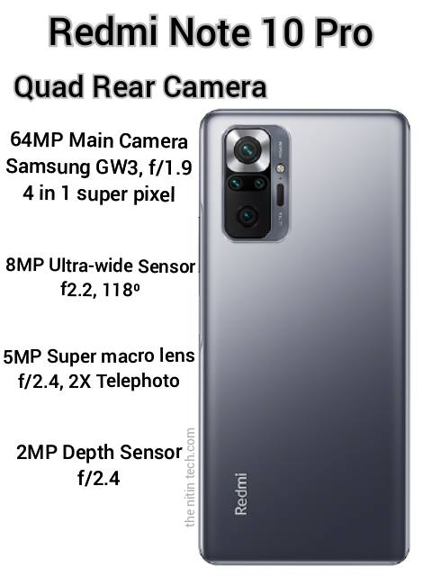Redmi note 10 pro camera (रेडमी नोट 10 प्रो कैमरा)