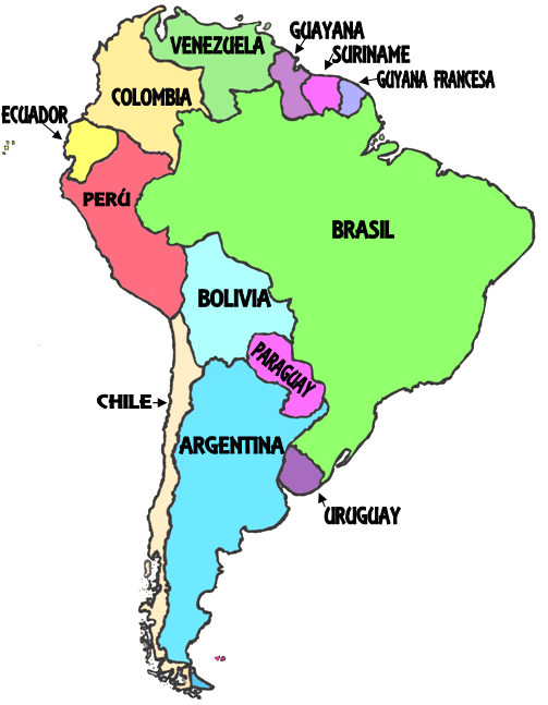 Mapa de america insular Imagui