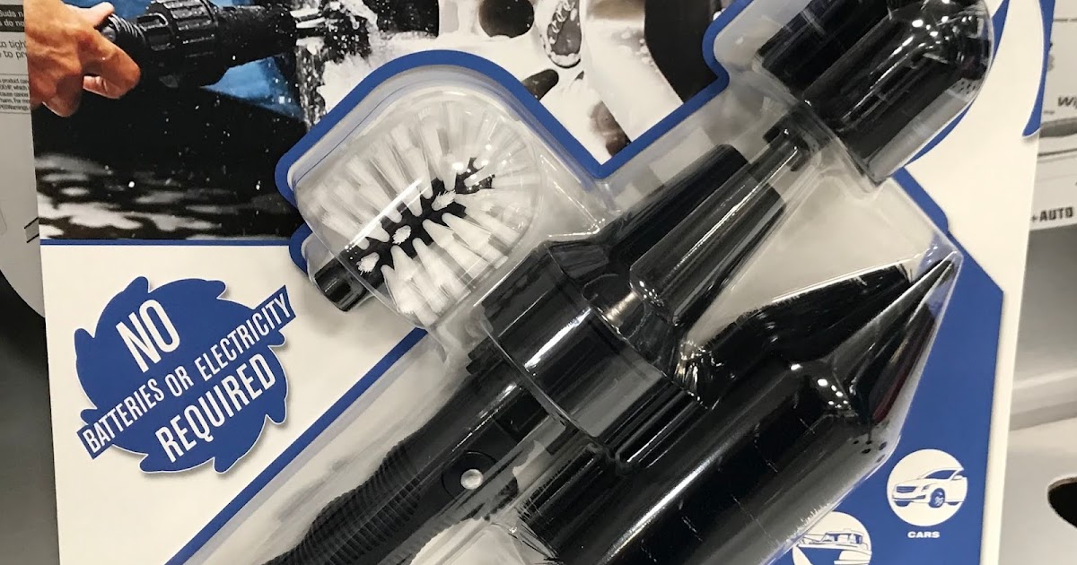 Brush Hero Water Powered Cleaning Tool Costco Weekender