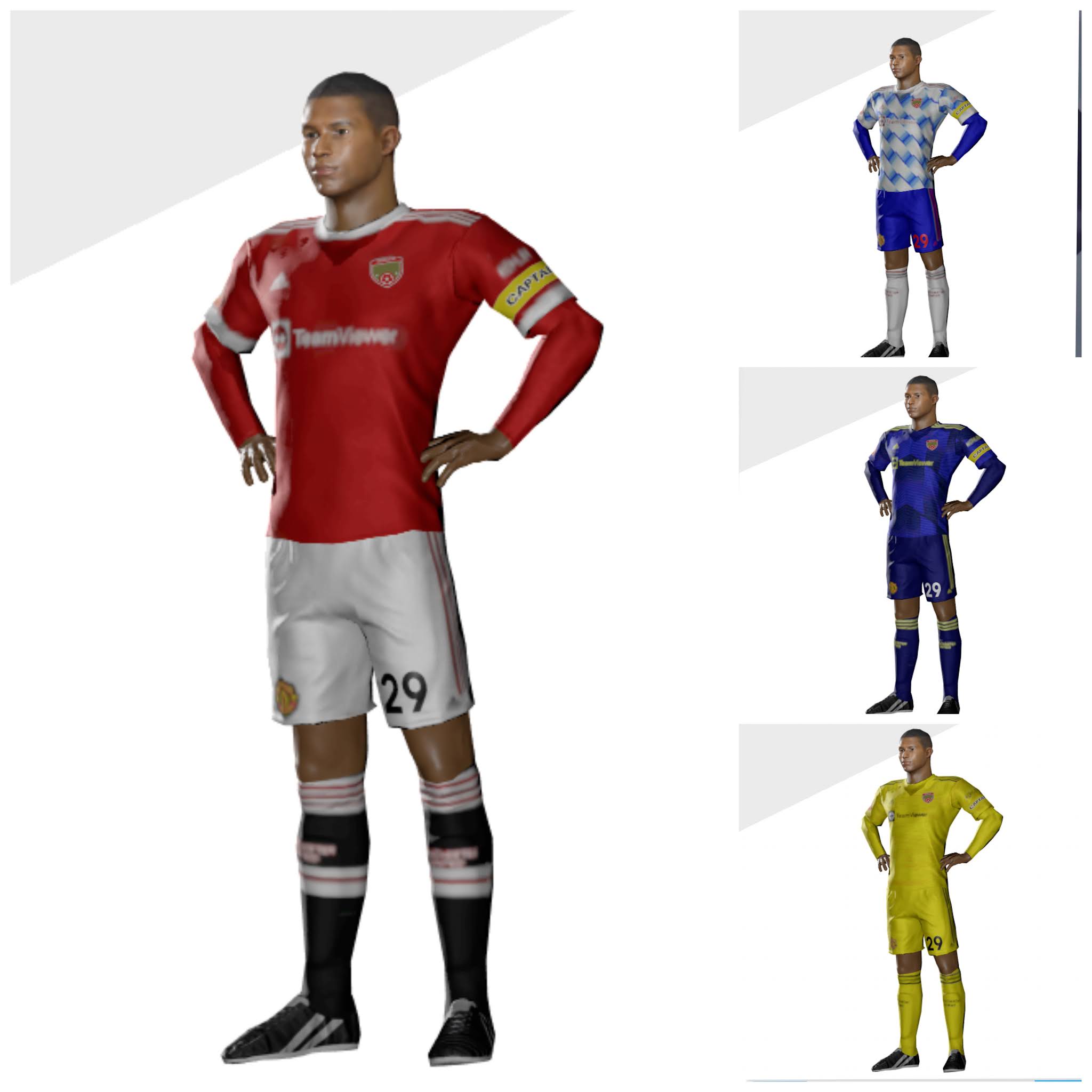 Kit Manchester United 2022 & Logo Dream League Soccer DLS 2021