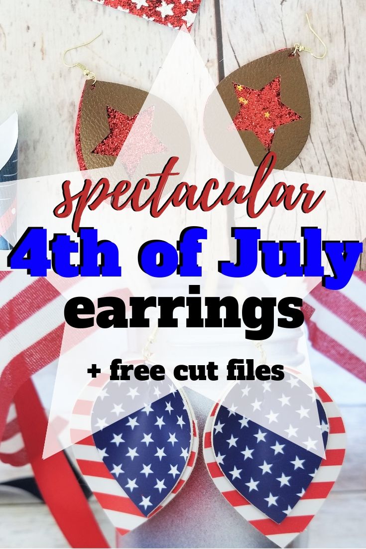 Spectacular And Free Patriotic Earring Cut Files Sew Simple Home