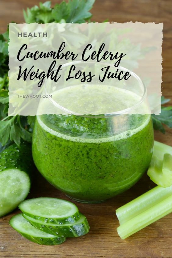 Cucumber Celery Weight Loss Transformation Juice Inibeauty