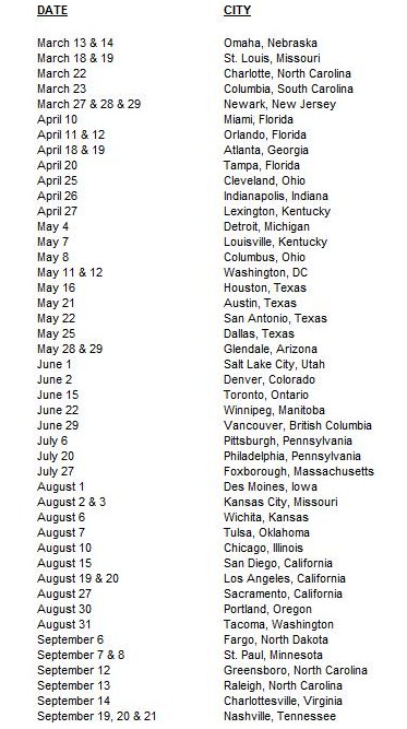 The Women's Network: Taylor Swift's THE RED TOUR Dates