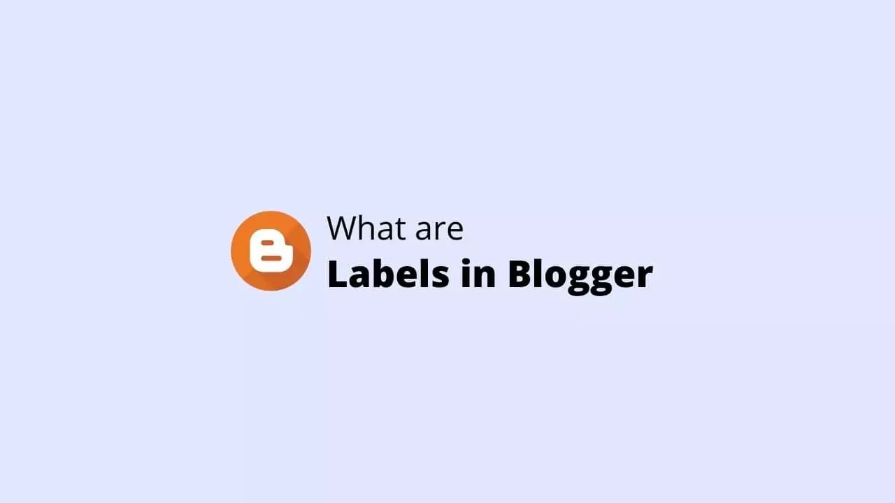 What Are Labels In Blogger And How To Use Them? PBT