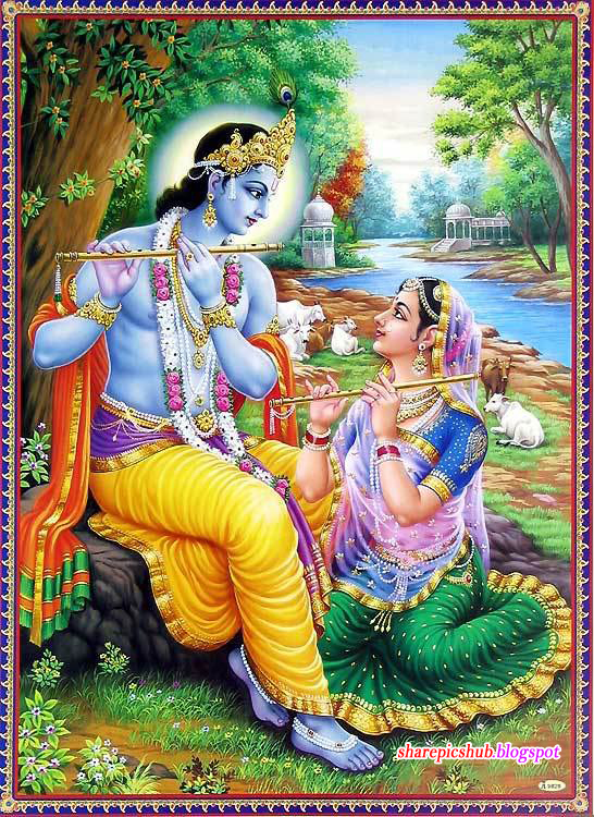 Lord Radha Krishna Beautiful Painting | Shree Radha Krishna Lovely