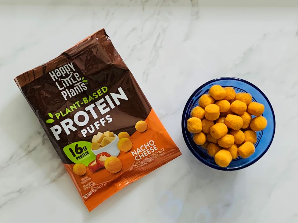 Nacho Cheese protein puffs