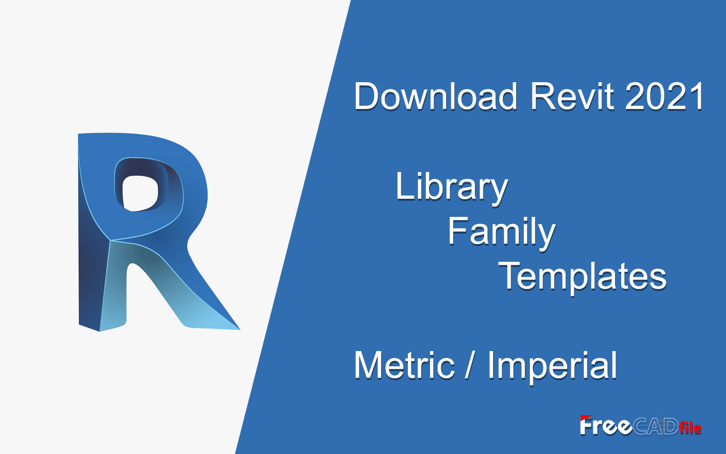 Download Revit 2021 Library Family Templates Metric Imperial 