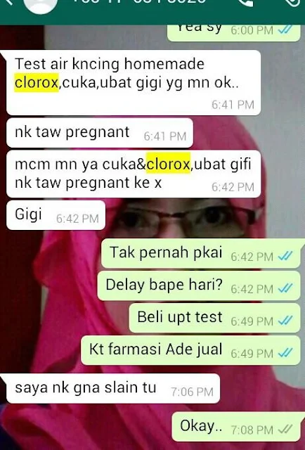 simptom mengandung,Cara test kehamilan