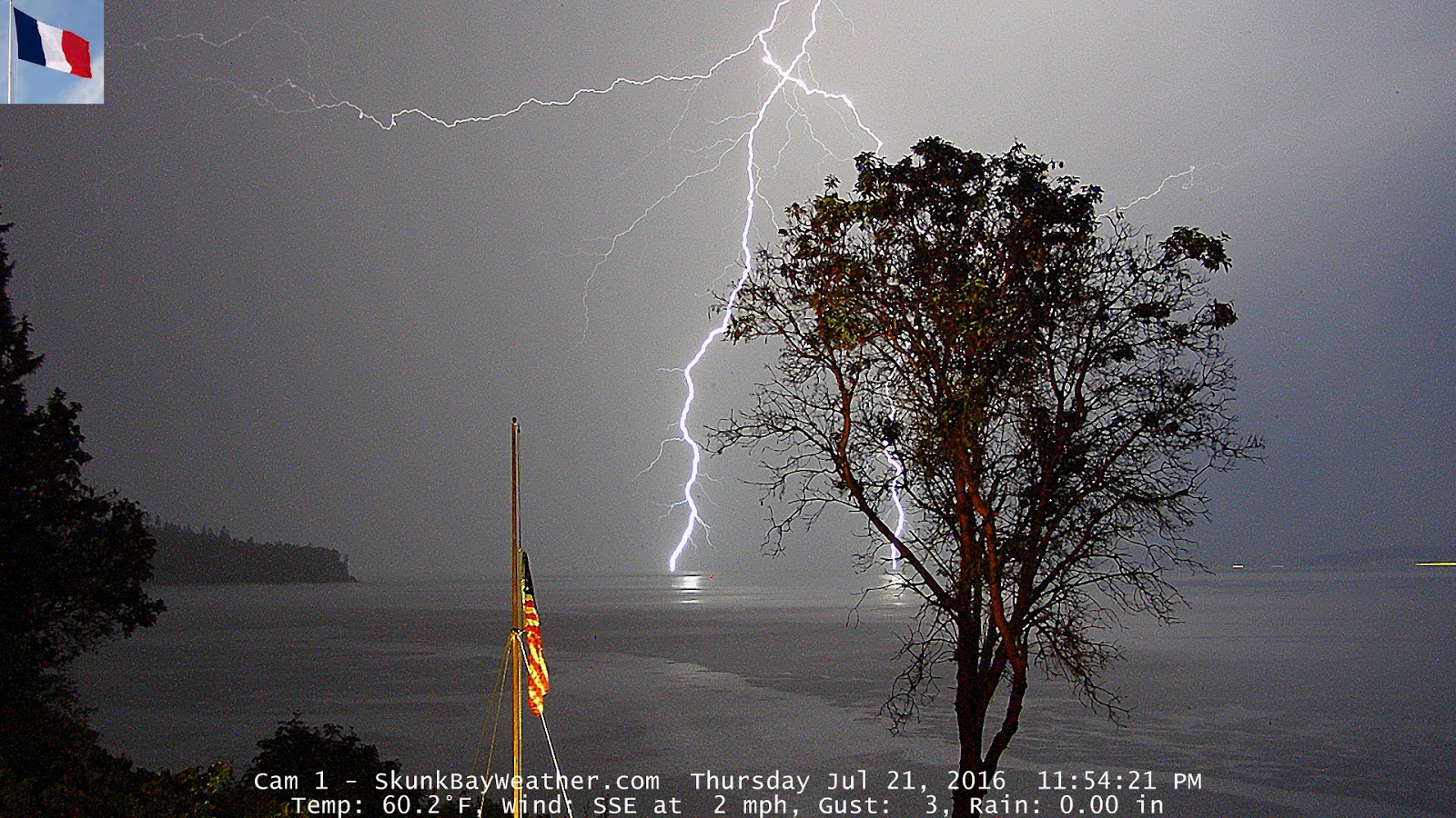 Mass Weather Blog: Weather Cam Provides a VERY Close Up View of Lightning Strike