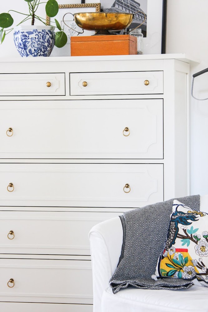 Ikea Hemnes Dresser Hack with O'verlays markova design