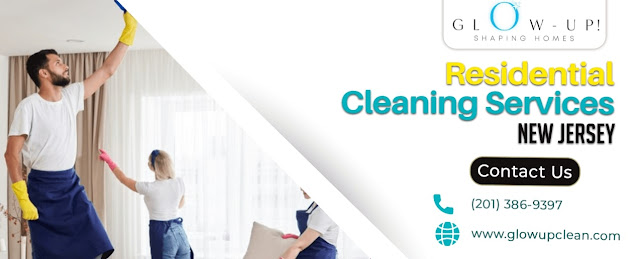 Make your house appearance presentable through a standard residential cleaning service. Glow up clean is a cleaning service provider that offers excellent residential cleaning services New Jersey for their clients. We have expert cleaners with quality cleaning supplies that will help in the standard cleaning of your house. We ensure a trustworthy cleaning service for your house in affordable packages.