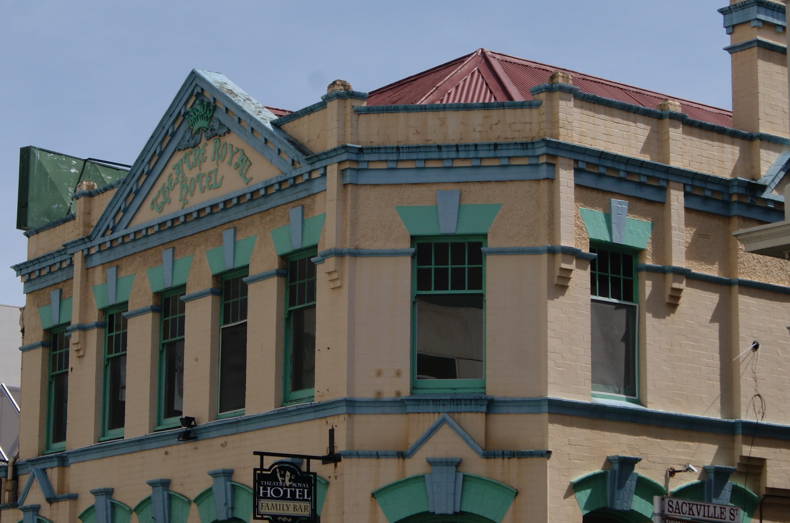 On The Convict Trail Theatre Royal Hotel, Hobart