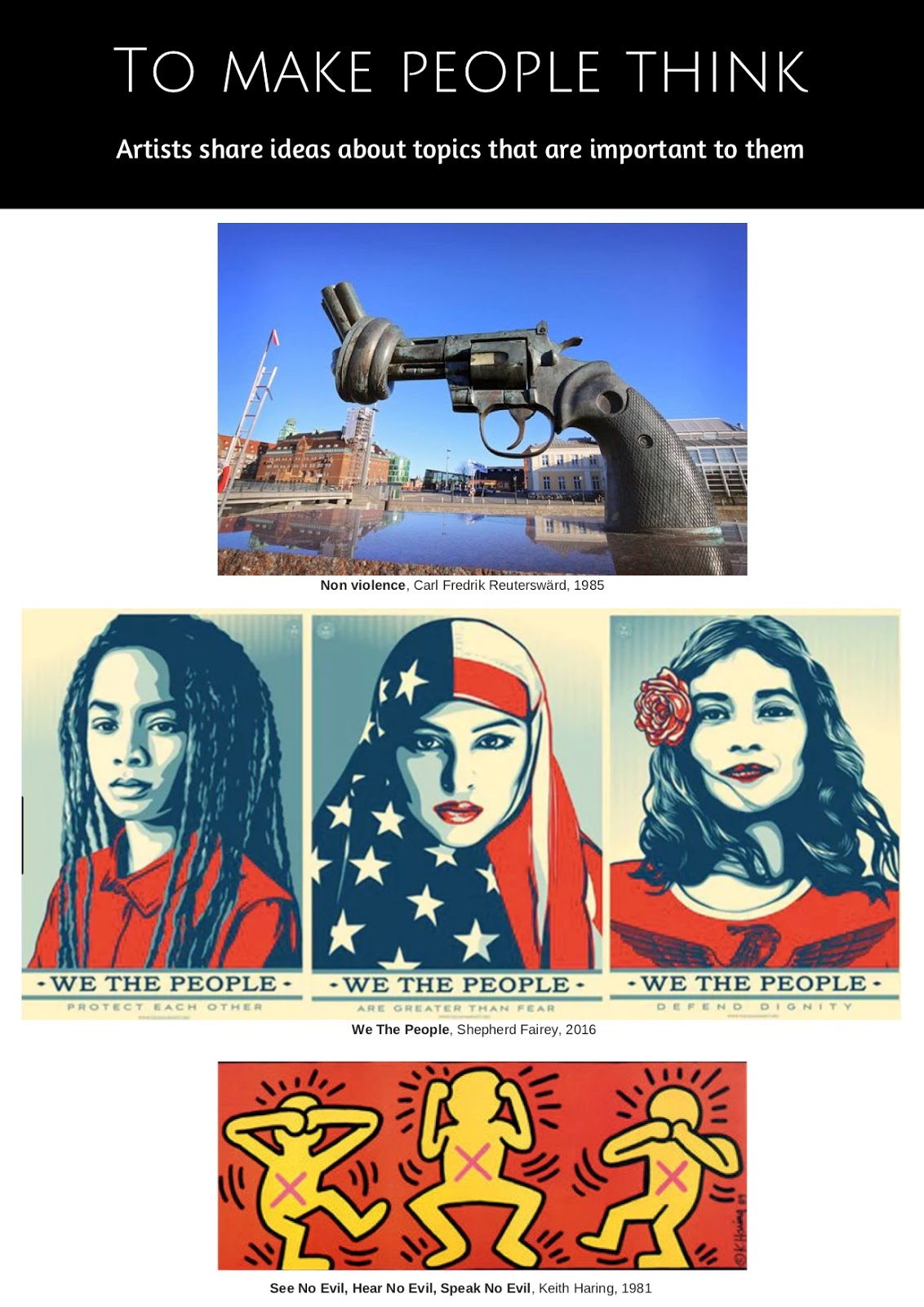 Why do artists create?