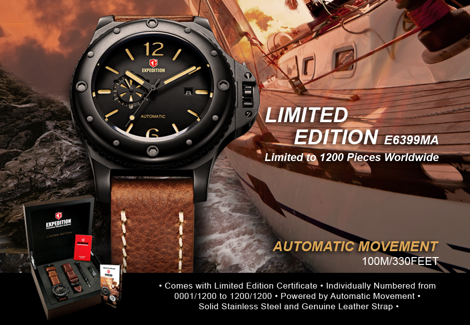 ORIGINAL EXPEDITION E 6399 MA AUTOMATIC BOX SET Rp. 2.600.000, Jam