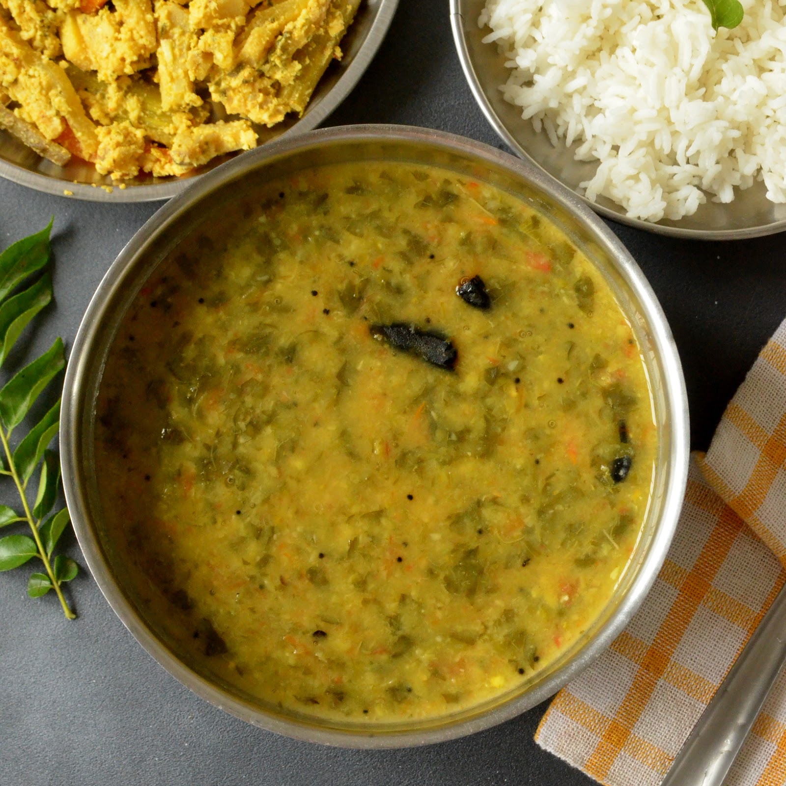 Indulge... Paruppu Keerai Sirukeerai Paruppu Kadayal Sirukeerai