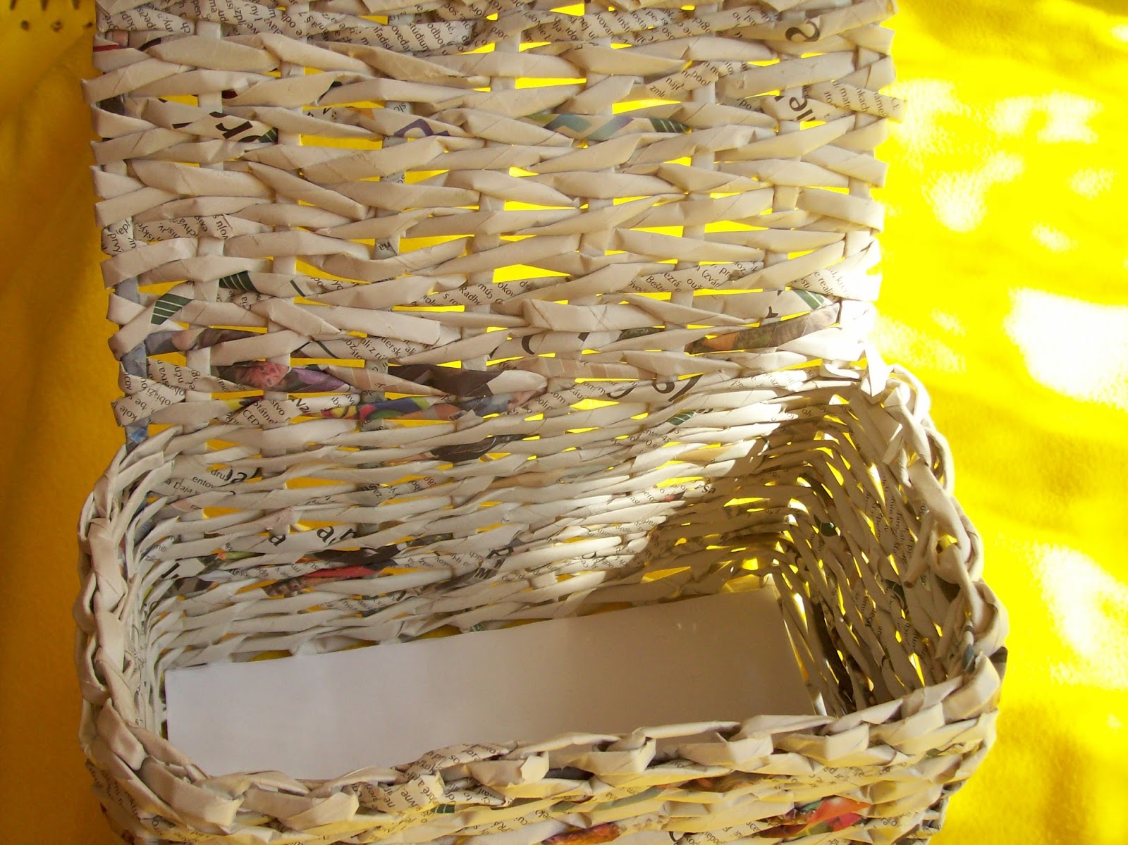 Moje radosti Košíčky z papiera